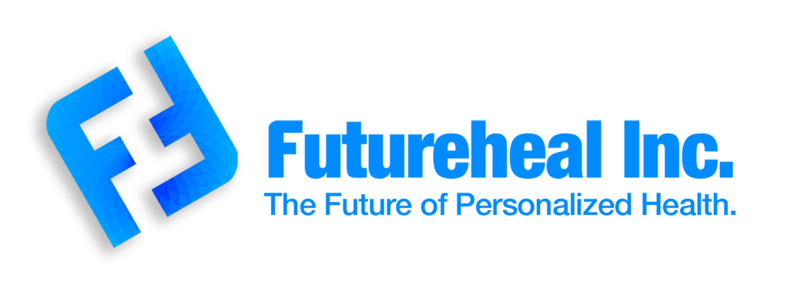 Futureheal Inc. logo with the tagline The Future of Personalized Health